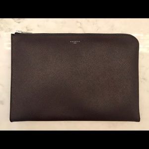 sandro men portfolio clutch